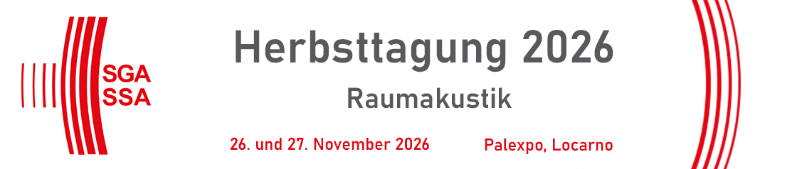 Header Banner für die Konferenz: Herbsttagung der SGA-SSA 2026. Diese geht vom 26. November 2026 bis 27. November 2026 in Palexpo Locarno.